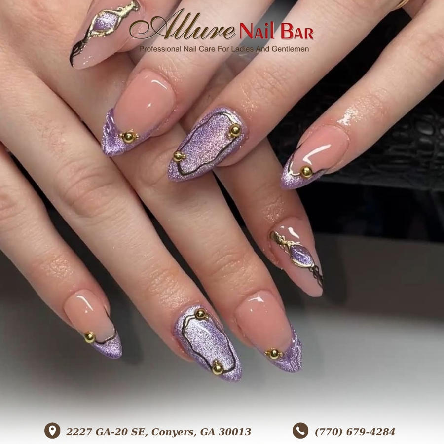 Nail design by Allure Nail Bar